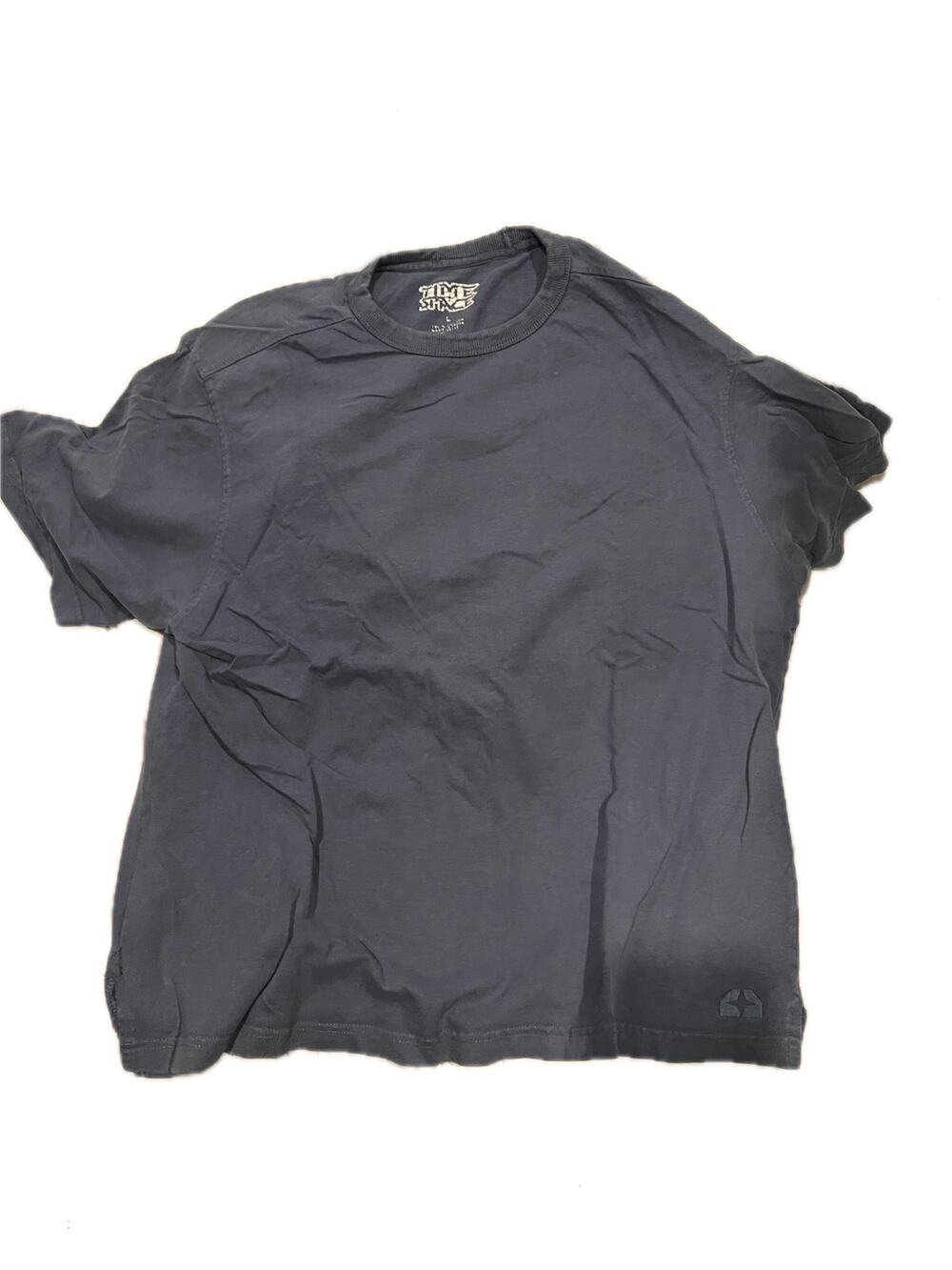 Time and Space Gray Green T-Shirt Mens Large